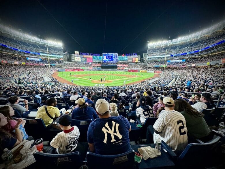 Yankee Stadium à New York, stade des New York Yankees en MLB