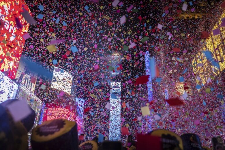Ball Drop Times Square New York
