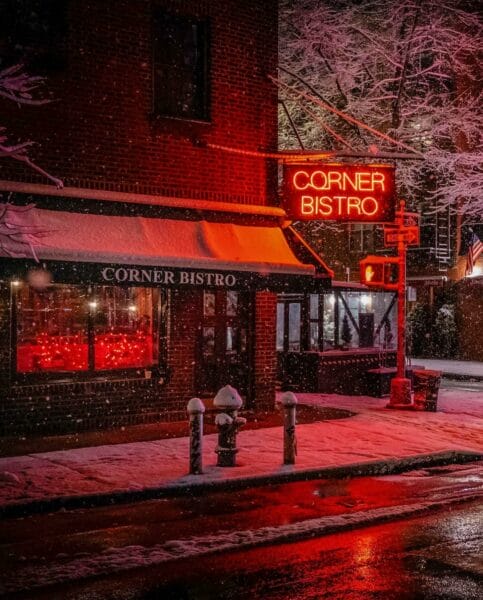 Corner Bistro dans le quartier Greenwich Village à New York