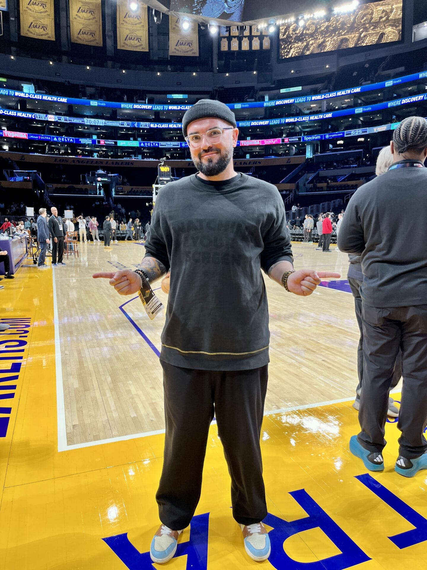 Le 6e Homme lors d&rsquo;un voyage NBA &agrave; Los Angeles