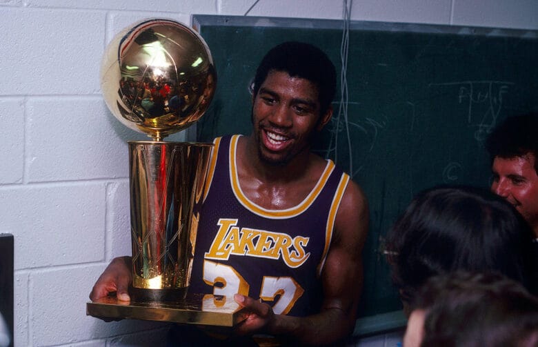 Magic Johnson MVP Finales NBA rookie 1980 