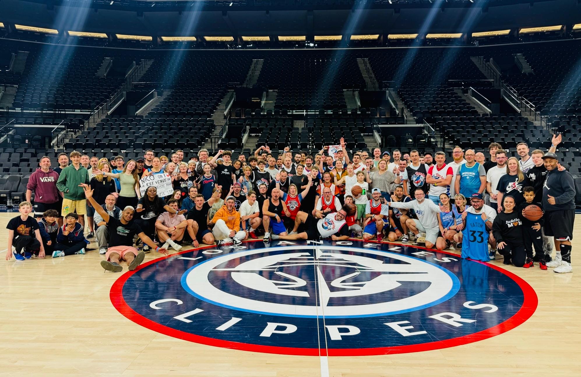 Accès VIP sur le parquet NBA