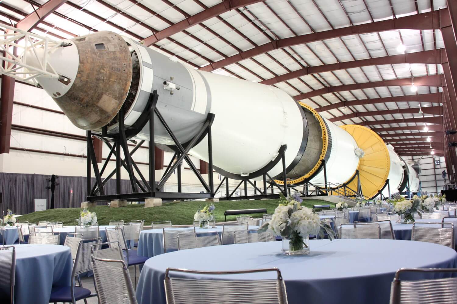 Fusée Saturn V exposée au Space Center Houston