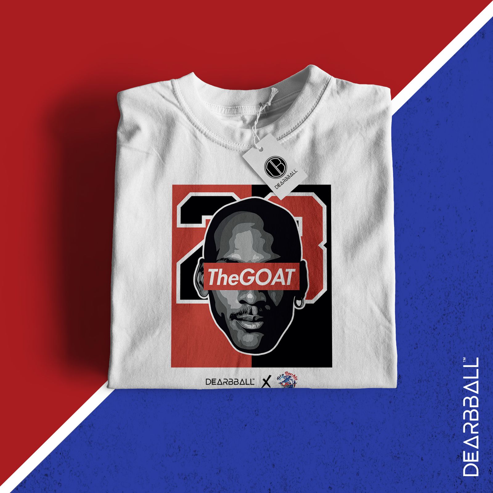 Tee-shirt Chicago Jordan GOAT