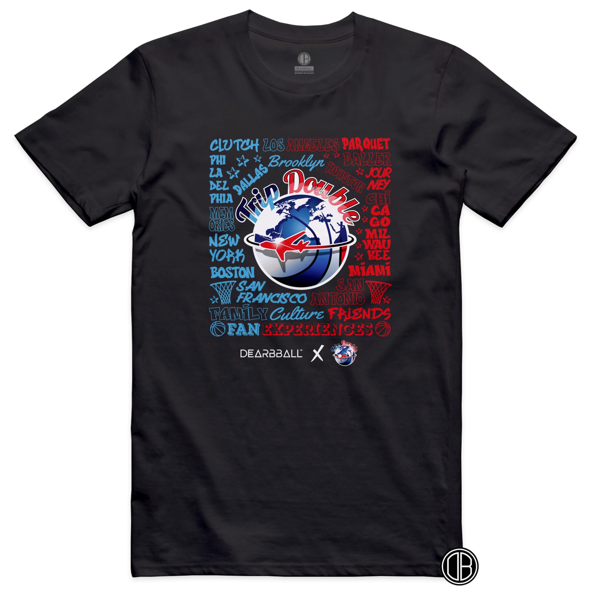 Tee-shirt Trip Double x DearBBall
