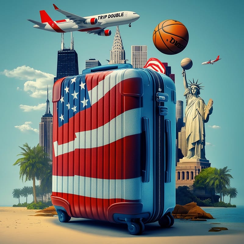 Conseils pour préparer son voyage NBA avec Trip Double