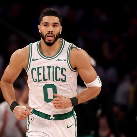 Jayson Tatum, joueur NBA avec le plus gros contrat sign&eacute; en 2024
