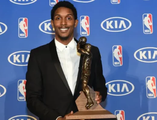 Lou Williams Sixième Homme de l’année NBA record trophées