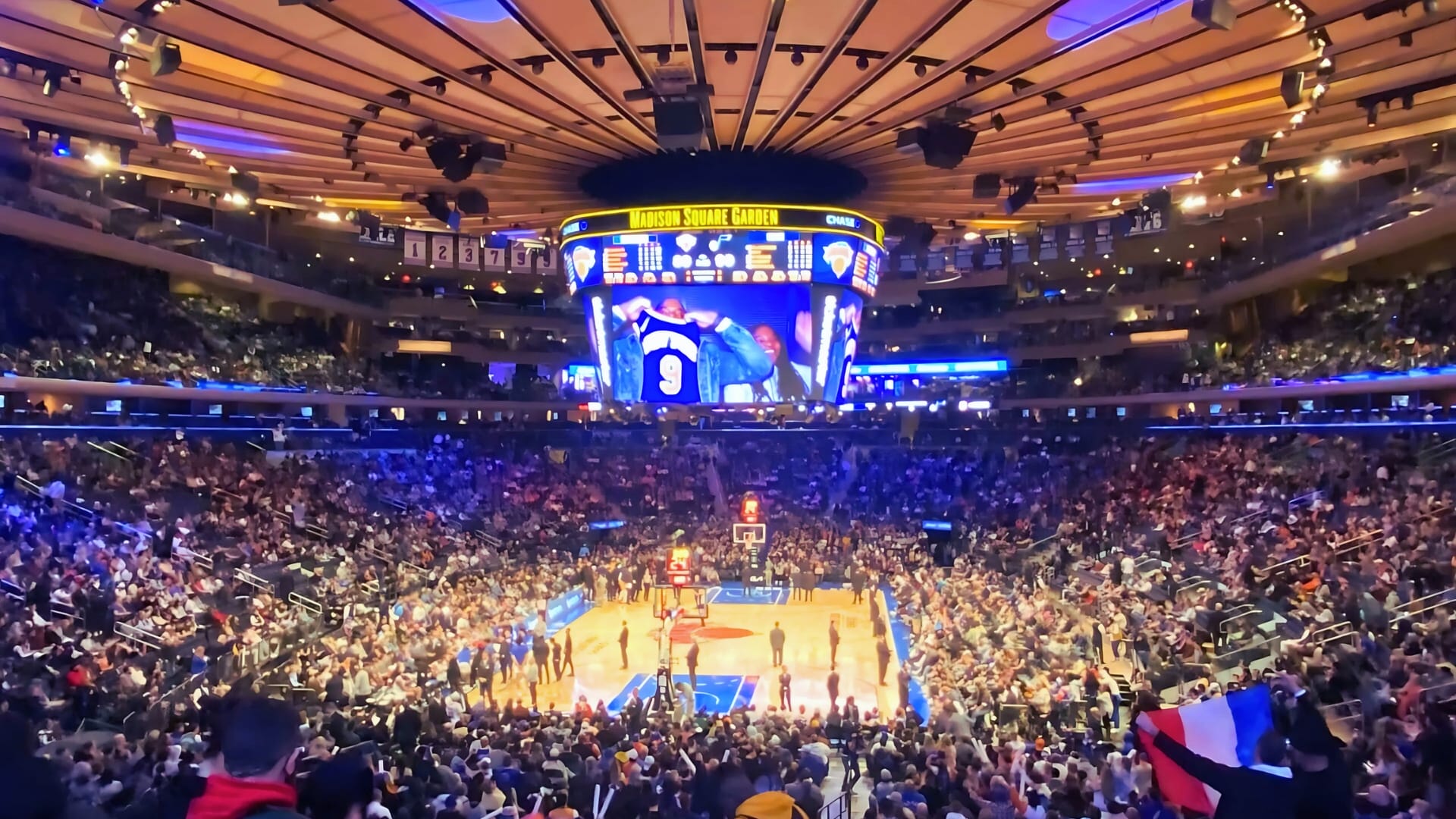 Partido de la NBA en Nueva York – Madison Square Garden con Trip Double