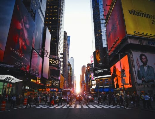 Time Square, New York during daytime