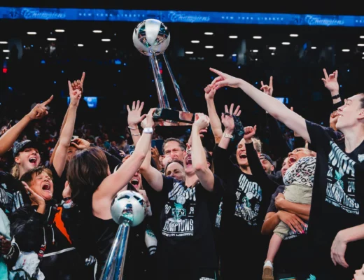 Le New York Liberty célèbre son premier titre WNBA en 2024