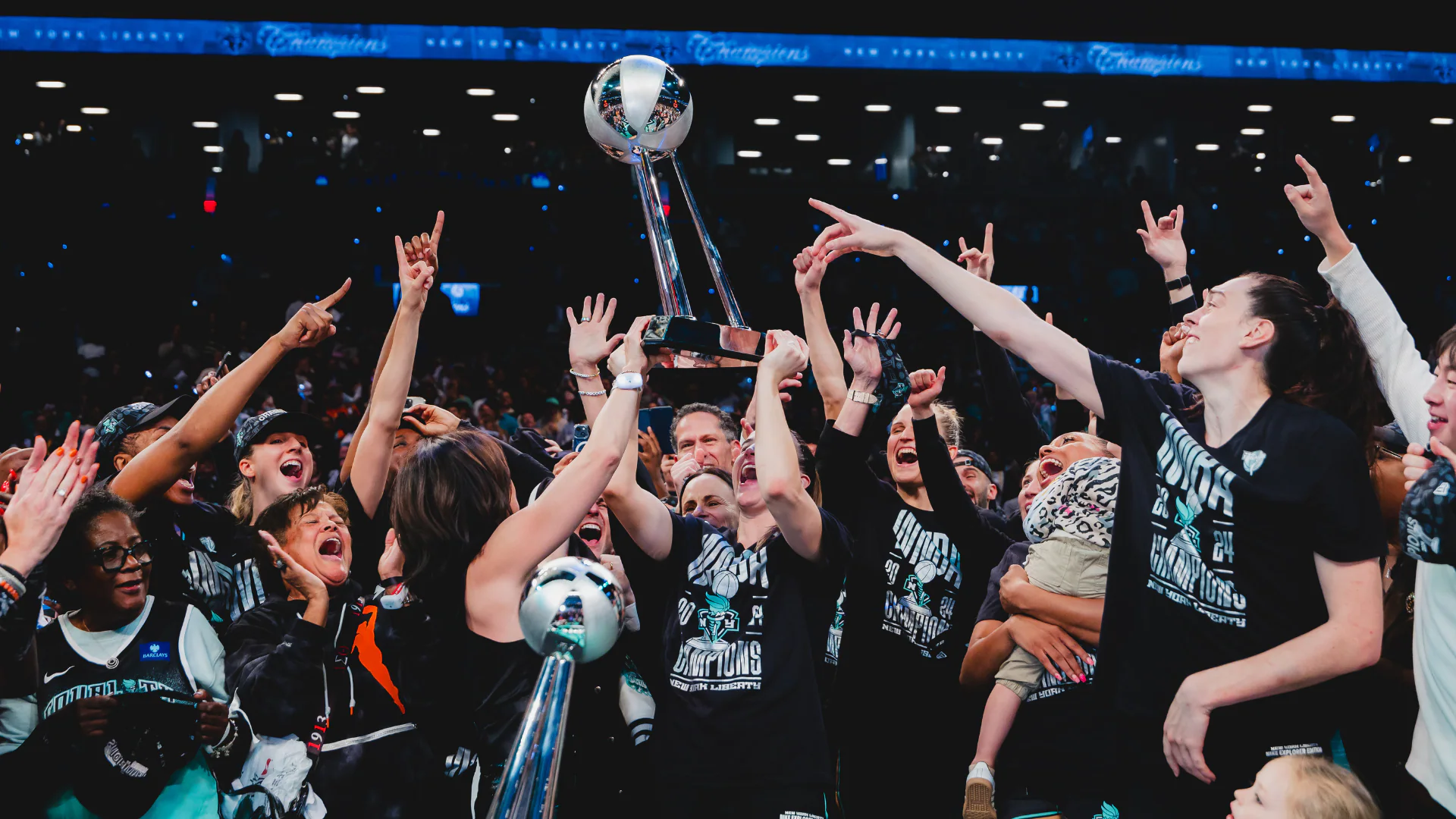 New York Liberty celebra su primer título de la WNBA en 2024