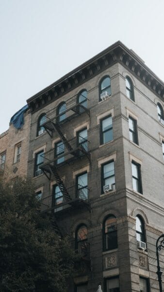 L'immeuble Friends à New York dans le quartier Greenwich Village