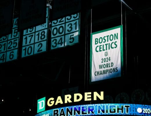 Les Boston Celtics célèbrent leur titre NBA 2024