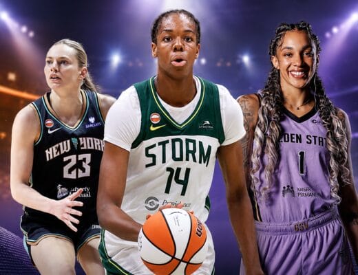 Dominique Malonga, Marine Johann&egrave;s et Gabby Williams dans une banni&egrave;re sur les Fran&ccedil;aises en WNBA en 2026