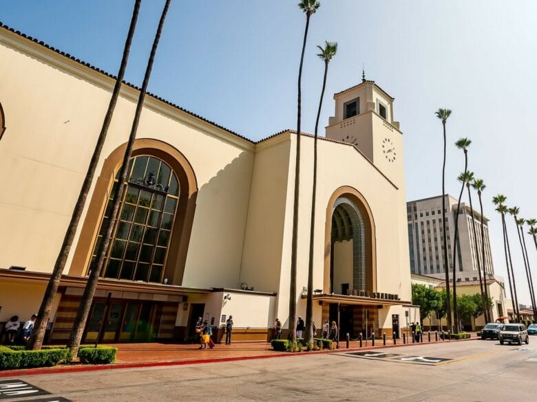 Union Station, uno de los escenarios de cine más famosos que visitar en Los Ángeles.