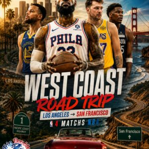 Voyage NBA Californie – Noël 2026 (3 matchs + vols + hôtels 4★)