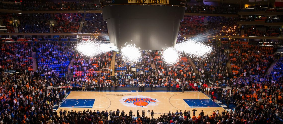 Madison Square Garden New York Knicks NBA